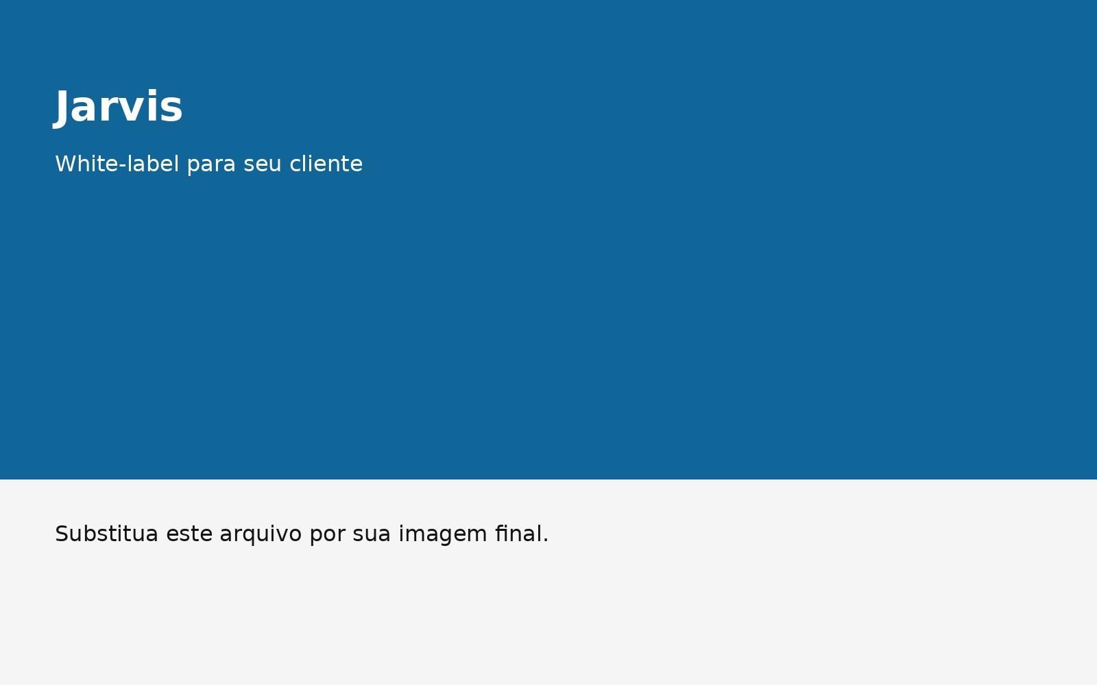 White-label para seu cliente